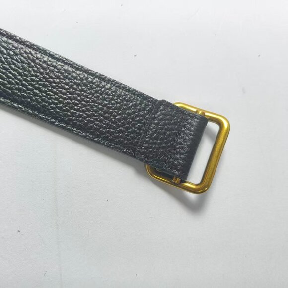 The Row Black Leather Belt Timeless Accessory main image 6